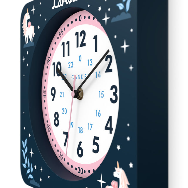 MNU 4125 M Lautlose Kinderwanduhr 25 cm