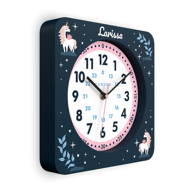 MNU 4125 M Lautlose Kinderwanduhr 25 cm