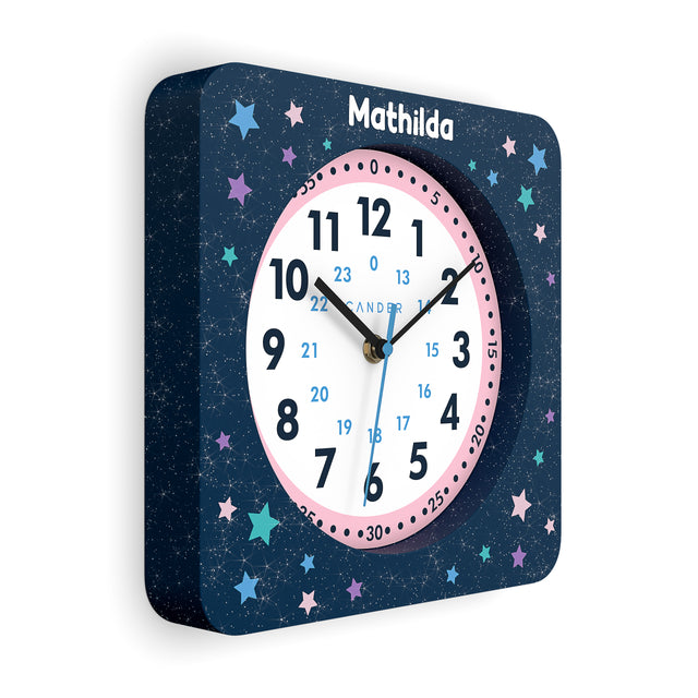 MNU 4125 Q Lautlose Kinderwanduhr 25 cm