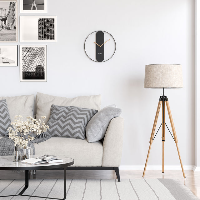 Vintage Wanduhr MNU 5040 S 40 cm