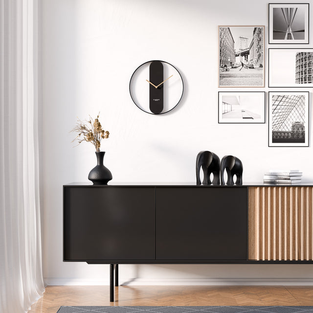 Vintage Wanduhr MNU 5040 S 40 cm