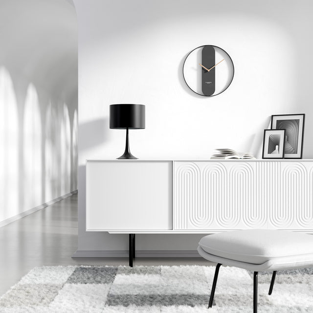 Vintage Wanduhr MNU 5040 S 40 cm