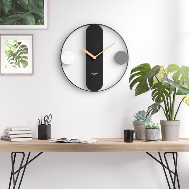 Vintage Wanduhr MNU 5150 S 50 cm