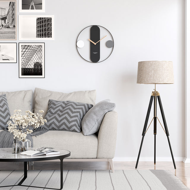 Vintage Wanduhr MNU 5150 S 50 cm