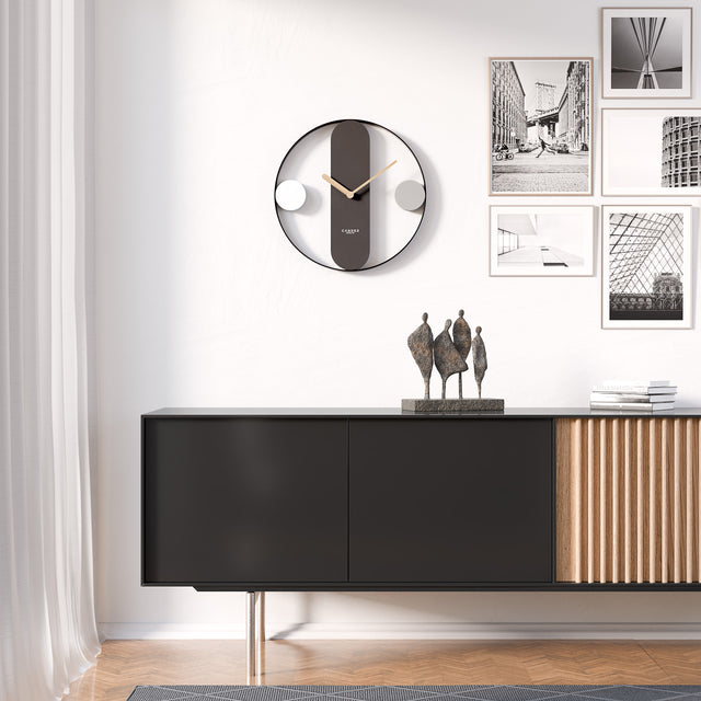 Vintage Wanduhr MNU 5150 S 50 cm