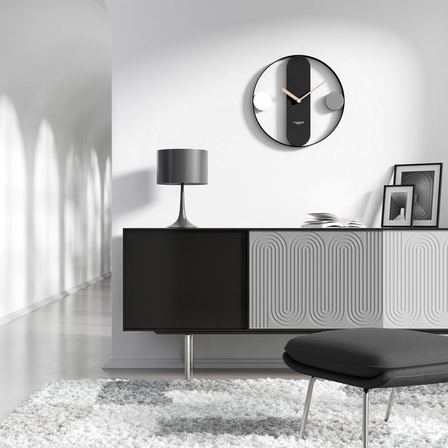 Vintage Wanduhr MNU 5150 S 50 cm