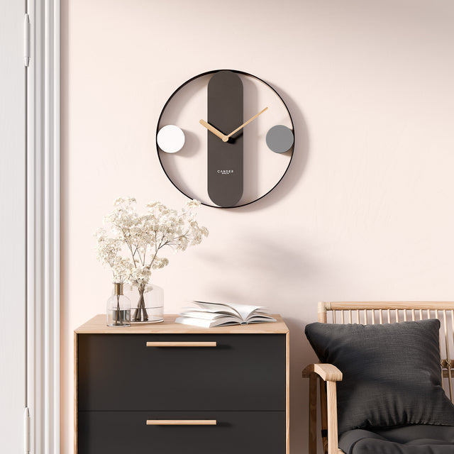 Vintage Wanduhr MNU 5150 S 50 cm