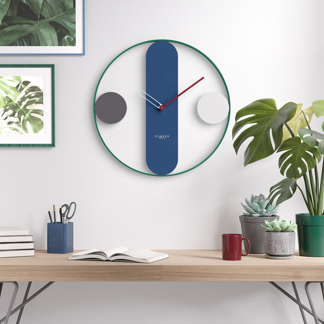 Vintage Wanduhr MNU 5151 B 50 cm