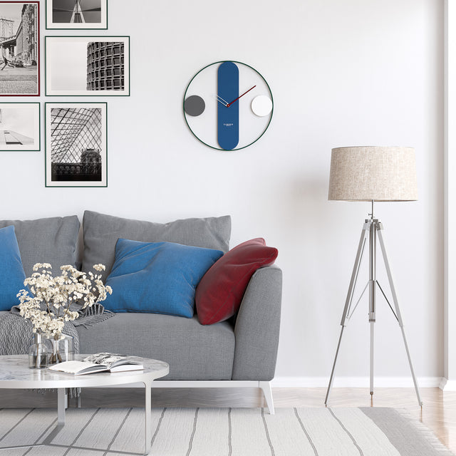 Vintage Wanduhr MNU 5151 B 50 cm