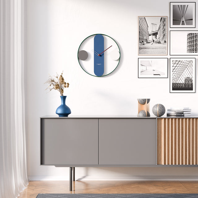 Vintage Wanduhr MNU 5151 B 50 cm