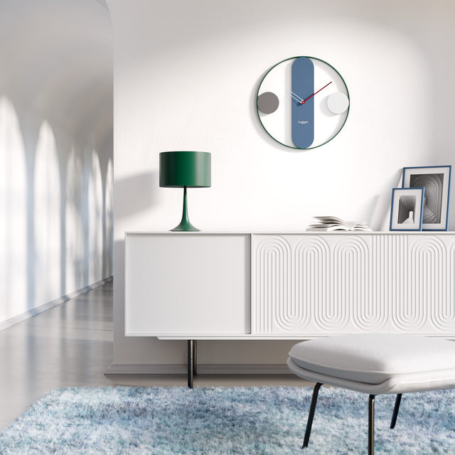 Vintage Wanduhr MNU 5151 B 50 cm