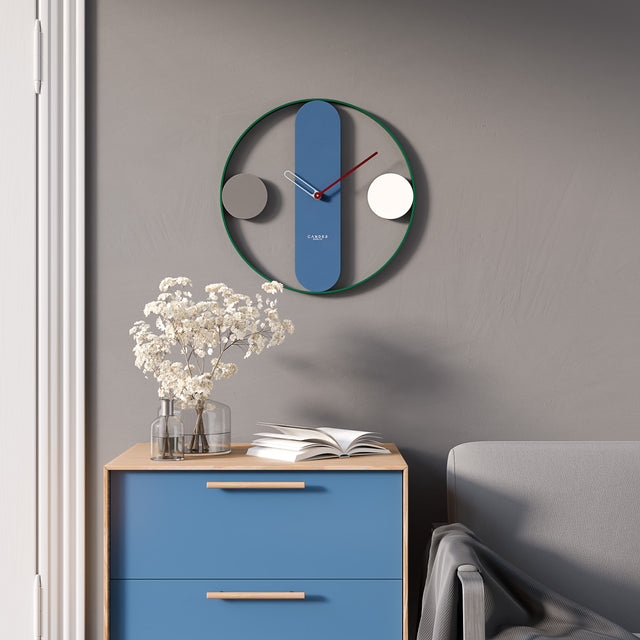 Vintage Wanduhr MNU 5151 B 50 cm