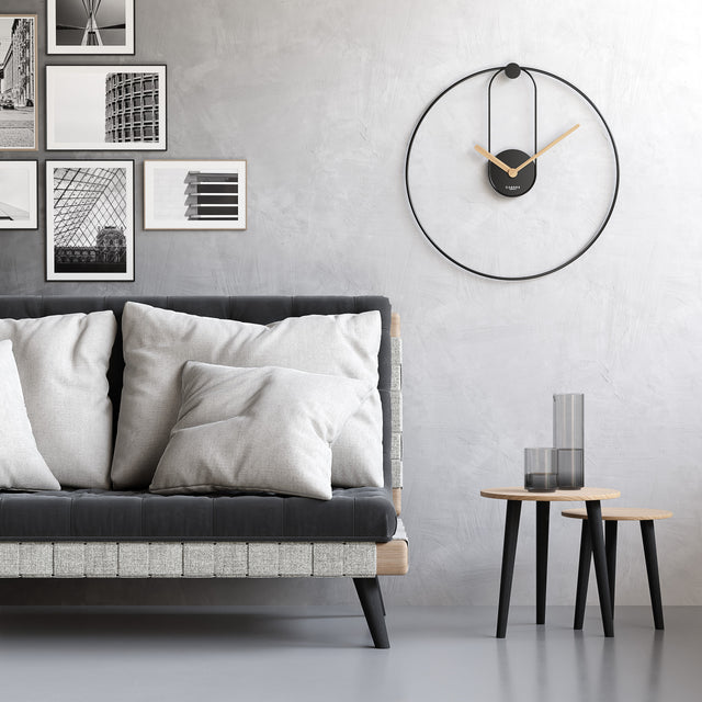 Vintage wall clock ELMA 56 cm