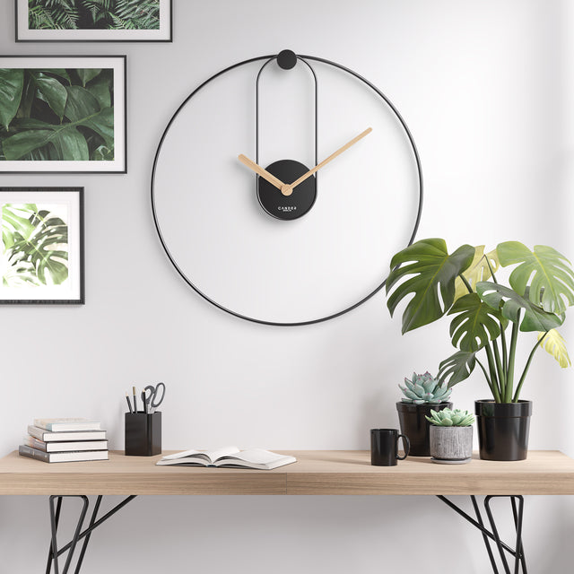 Vintage wall clock ELMA 56 cm