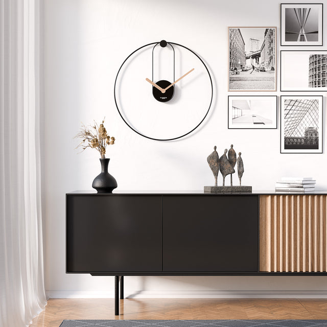 Vintage wall clock ELMA 56 cm