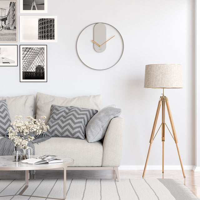 Vintage Wanduhr MNU 5560 P 60 cm