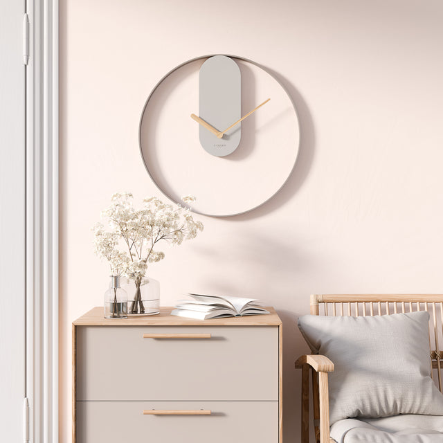 Vintage Wanduhr MNU 5560 P 60 cm