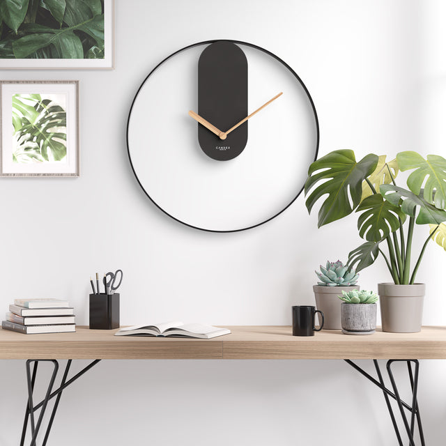 Vintage Wanduhr MNU 5560 S 60 cm