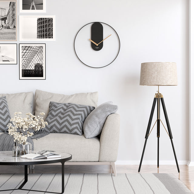 Vintage Wanduhr MNU 5560 S 60 cm