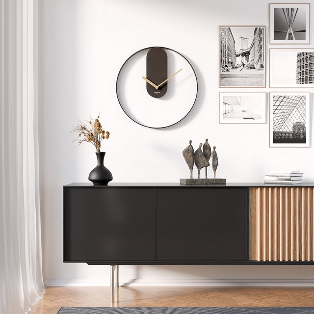 Vintage Wanduhr MNU 5560 S 60 cm