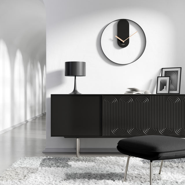 Vintage Wanduhr MNU 5560 S 60 cm