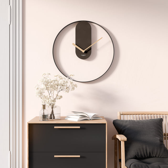 Vintage Wanduhr MNU 5560 S 60 cm