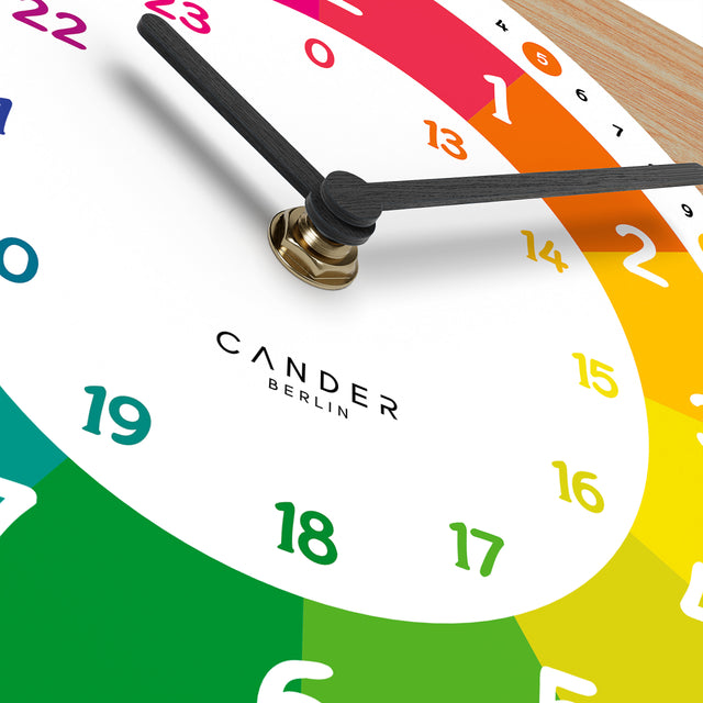 MNU 11132 R Kinderwanduhr mit Belohnungssystem