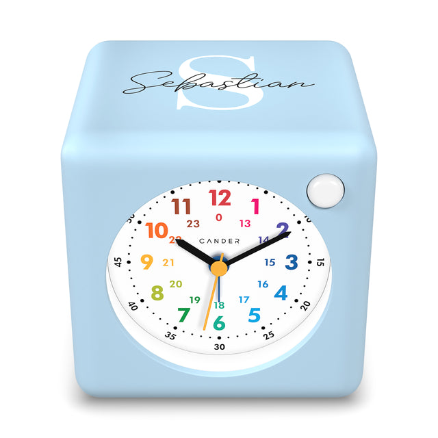 MNU 1310 ME Lautloser Kinderwecker mit Licht und Snooze