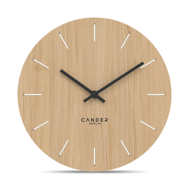 Cander Berlin MNU 2640 U Silent MDF wall clock 40 cm without Cander Berlin MNU 2640 U Silent MDF wall clock 40 cm without