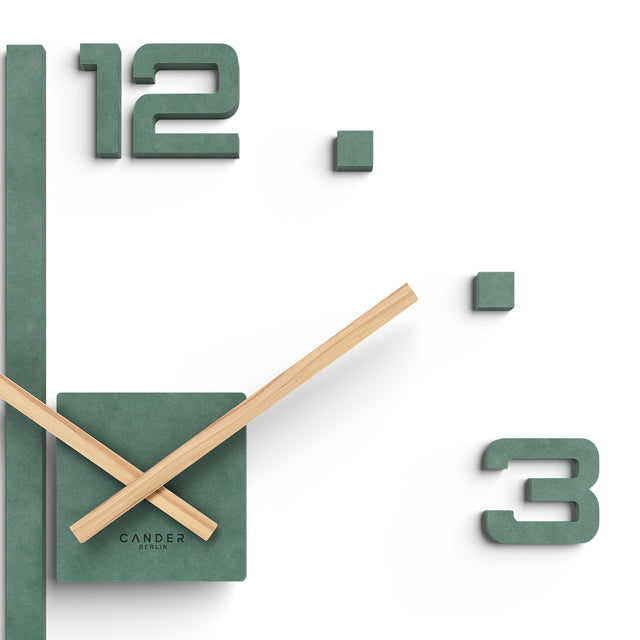 MNU 2760 U Lautlose MDF-Wanduhr 60 cm