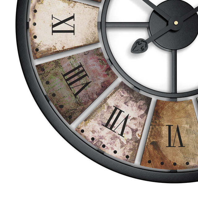 Vintage Wanduhr SAMU 56 cm