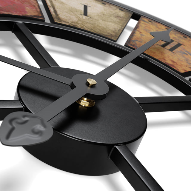 Vintage Wanduhr SAMU 56 cm