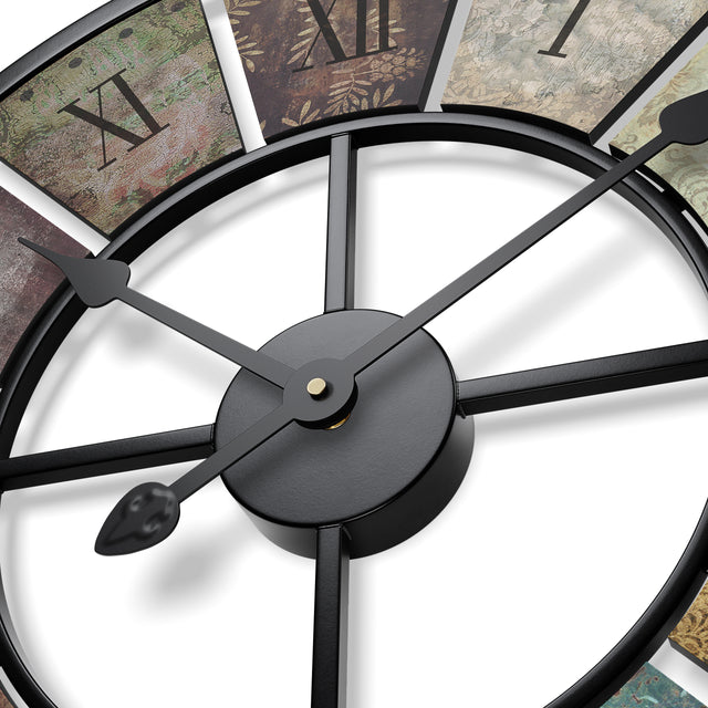 Vintage Wanduhr TOPISA 80 cm