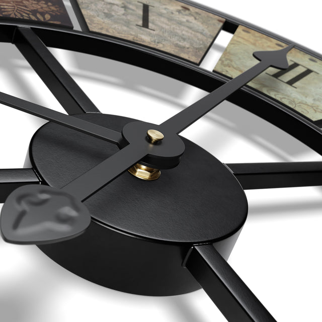 Vintage Wanduhr TOPISA 80 cm