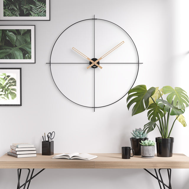 Vintage Wanduhr VIDA 70 cm