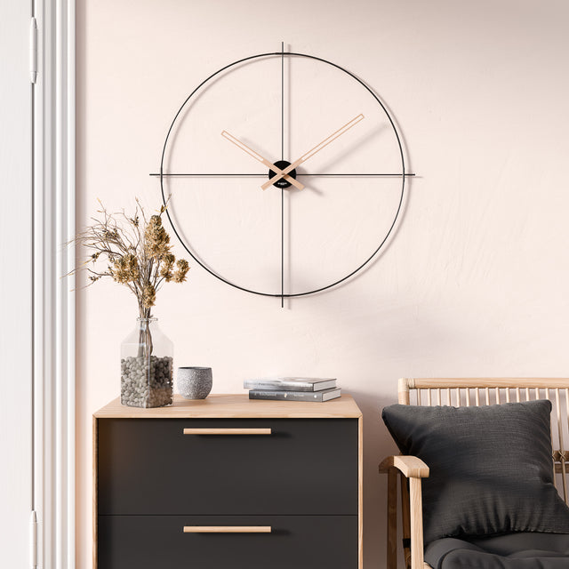 Vintage Wanduhr VIDA 70 cm