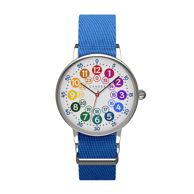 MNU 1030 S children's wall clock and MNA 1030 J wristwatch