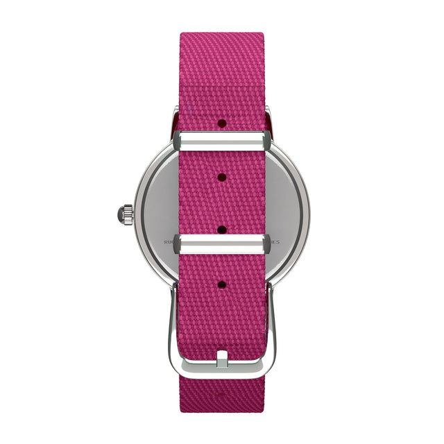 MNU 1009 S children's alarm clock with light and MNA 1030 M pink wristwatch