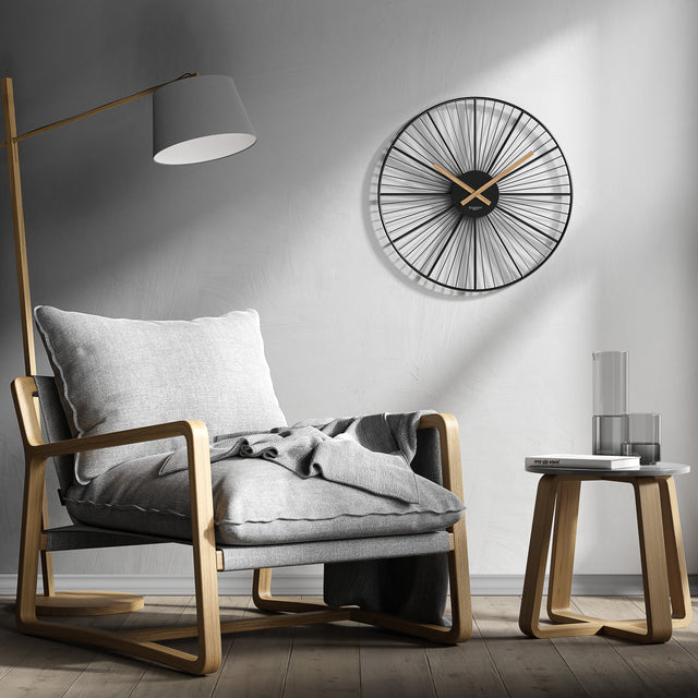 Vintage wall clock BARLA 50 cm