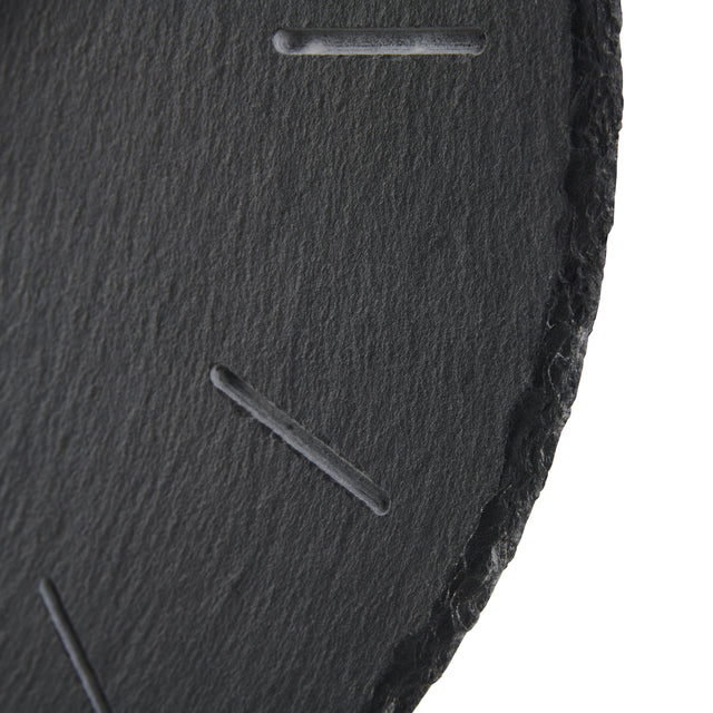 MNU 2230 L Silent slate wall clock 30.5 cm