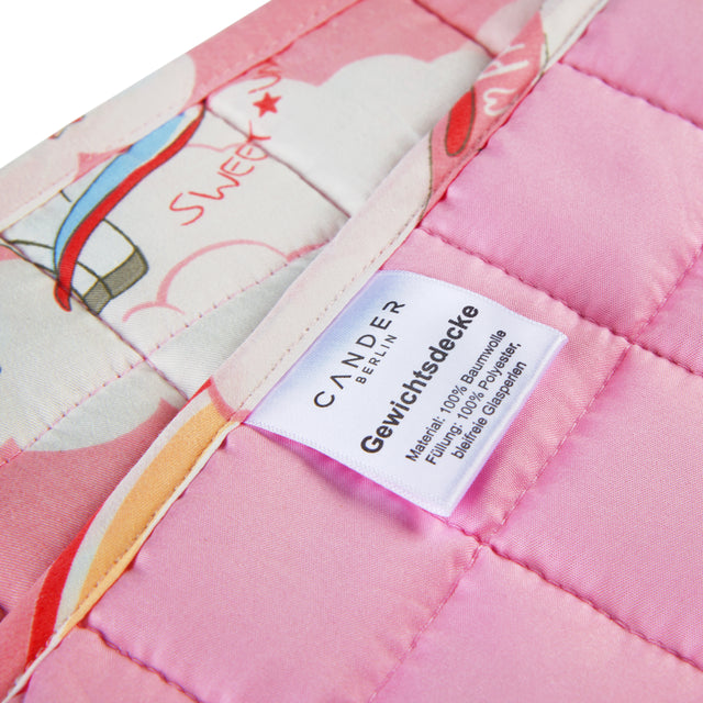 MND 91223 E Unicorn weighted blanket 90 x 120 cm