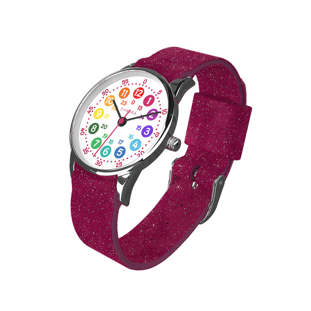 Girl's Sparkle Glitter Watch (R1808) by Timesource
