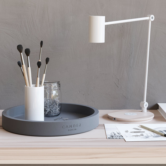 MNH 0235 O concrete decorative bowl 35 cm