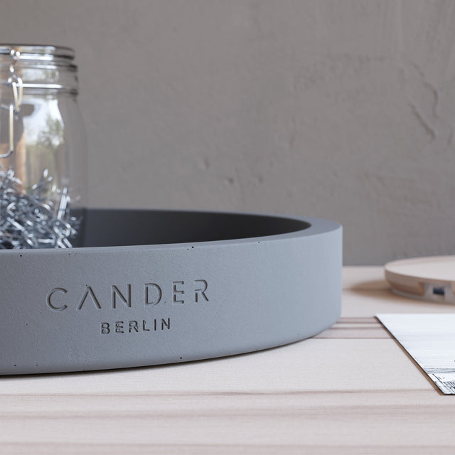 MNH 0235 O concrete decorative bowl 35 cm