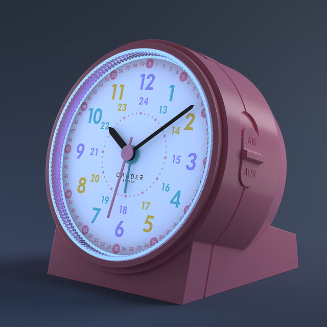 MNU 1009 H Lautloser Kinderwecker mit Licht und Snooze