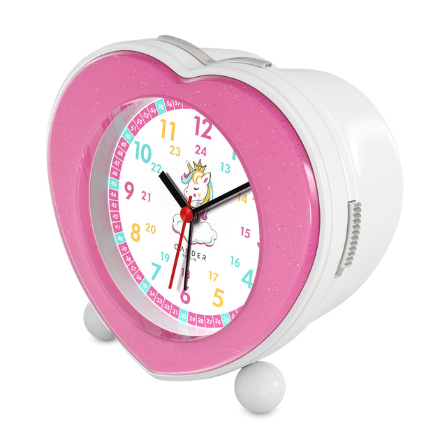 MNU 1012 M Silent children's alarm clock with light and snooze 12 cm