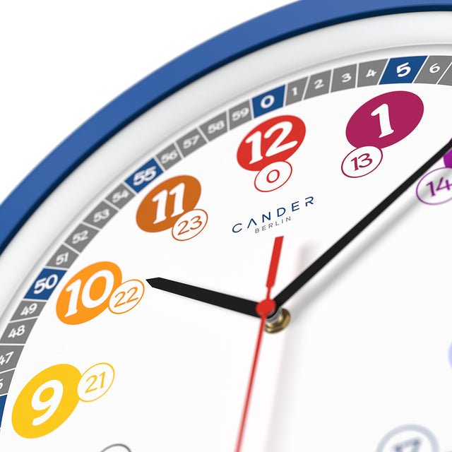 MNU 1030 J Silent children's wall clock 30.5 cm