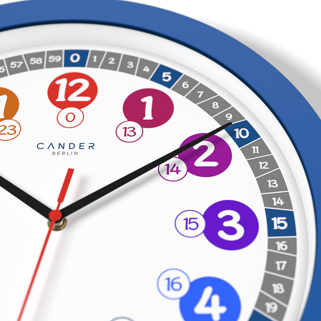 MNU 1030 J Silent children's wall clock 30.5 cm