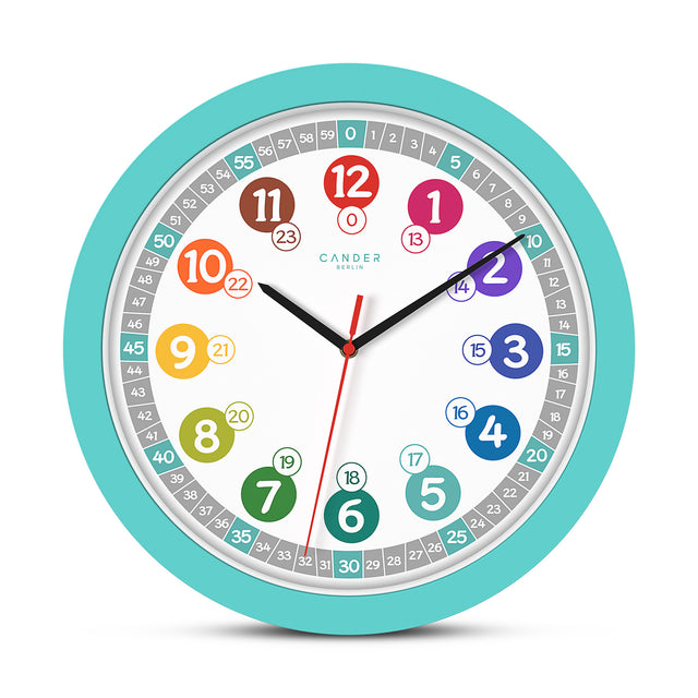 MNU 1030 T Silent children's wall clock 30.5 cm