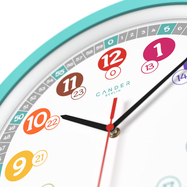 MNU 1030 T Silent children's wall clock 30.5 cm